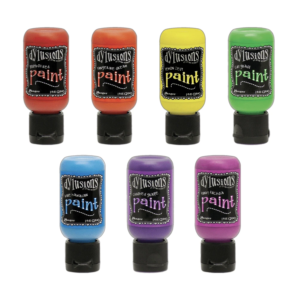Dylusions Primary Paint Set 3 Dylusions Primary Paint Set