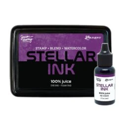 Simon Hurley Create. Stellar Foam Dye Ink Pad & Reinker, 100% Juice