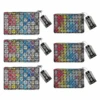 Tim Holtz Distress® Zipper Bag Small & Medium Bundle 6pk -RANGER ART SUPPLIES 3Small3MedBags