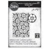 Tim Holtz Sizzix Lace Embossing Folder -RANGER ART SUPPLIES 666865 Vault Lace POG 01