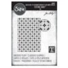 Tim Holtz Sizzix Diamonds Embossing Folder 2 Tim Holtz Sizzix Diamonds Embossing Folder -RANGER ART SUPPLIES 666867 Vault Diamonds POG 01