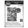 Tim Holtz Sizzix Airmail Embossing Folder -RANGER ART SUPPLIES 666869 Vault Airmail POG 01