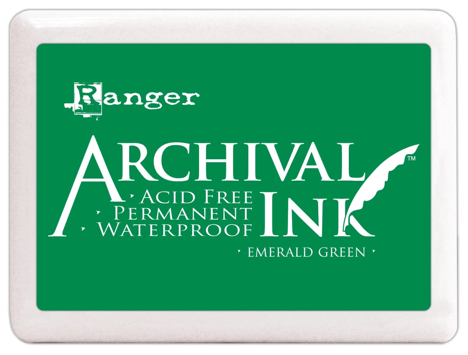 Jumbo Archival Ink™ Pads Emerald Green 3 Jumbo Archival Ink™ Pads Emerald Green