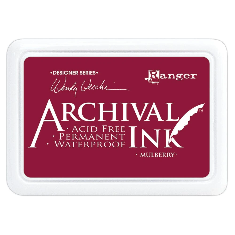 Wendy Vecchi Archival Ink™ Pad Mulberry 3 Wendy Vecchi Archival Ink™ Pad Mulberry