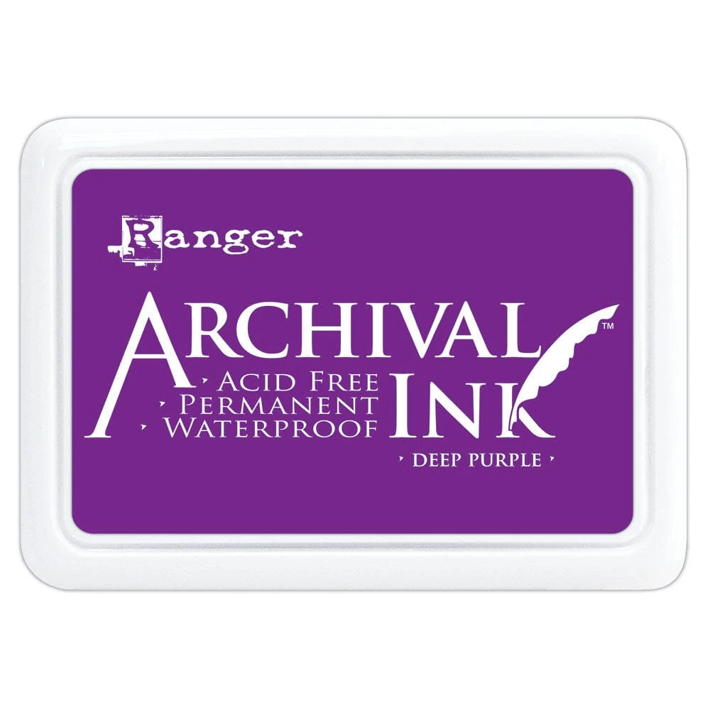 Archival Ink™ Pads Deep Purple 3 Archival Ink™ Pads Deep Purple