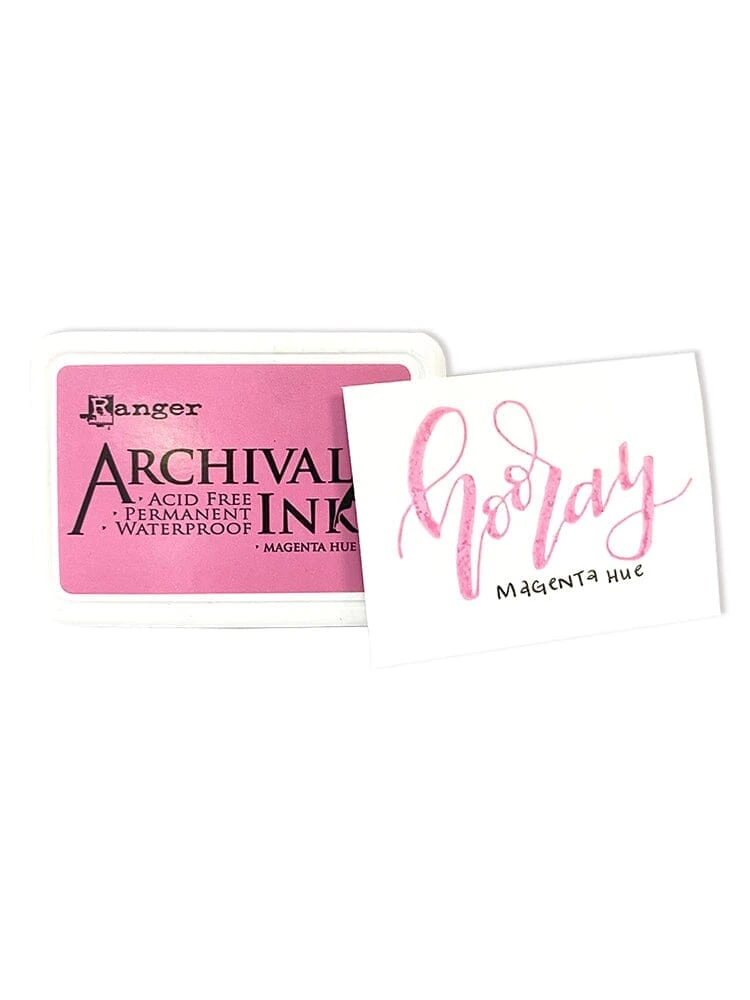 Archival Ink™ Pads Magenta Hue 4 Archival Ink™ Pads Magenta Hue - Image 2