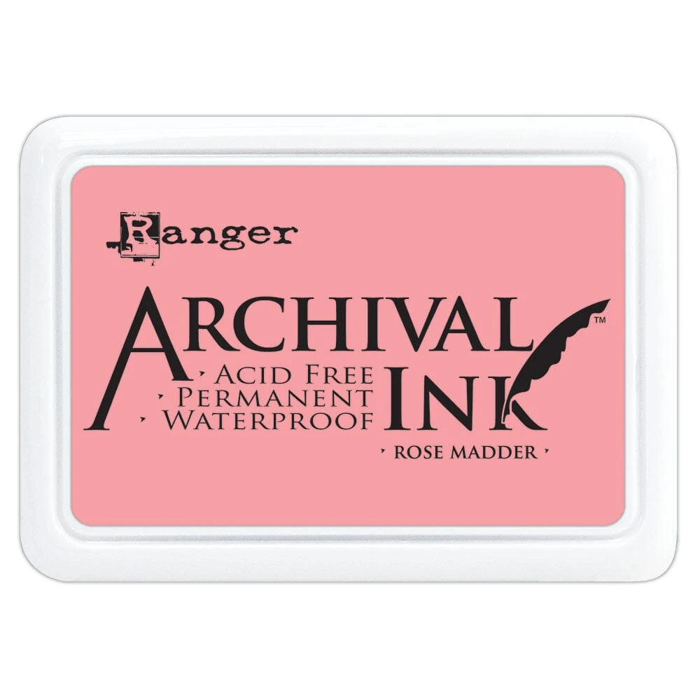 Archival Ink™ Pads Rose Madder 3 Archival Ink™ Pads Rose Madder