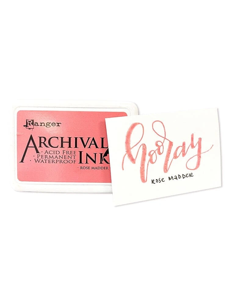Archival Ink™ Pads Rose Madder 4 Archival Ink™ Pads Rose Madder - Image 2