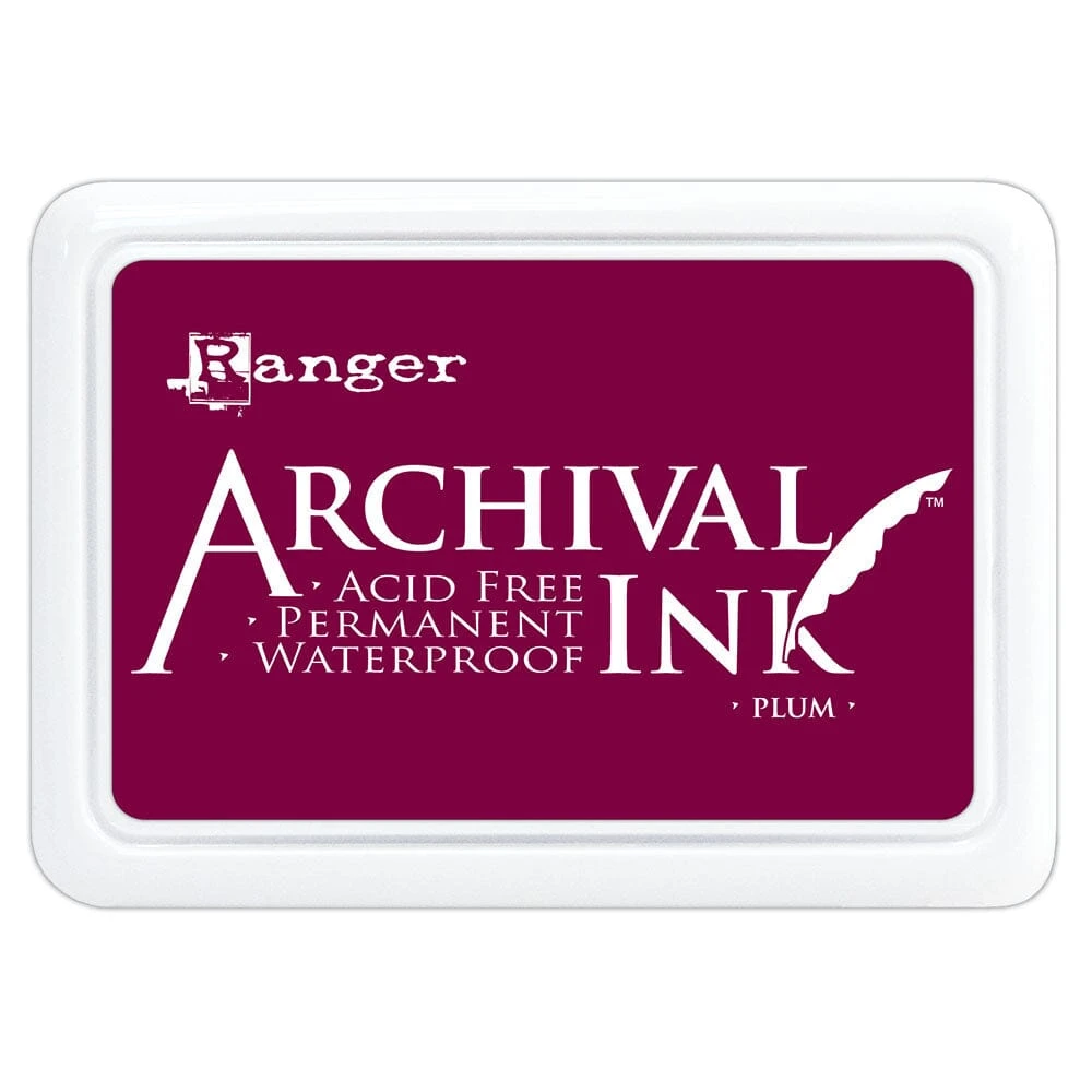 Archival Ink™ Pads Plum 3 Archival Ink™ Pads Plum