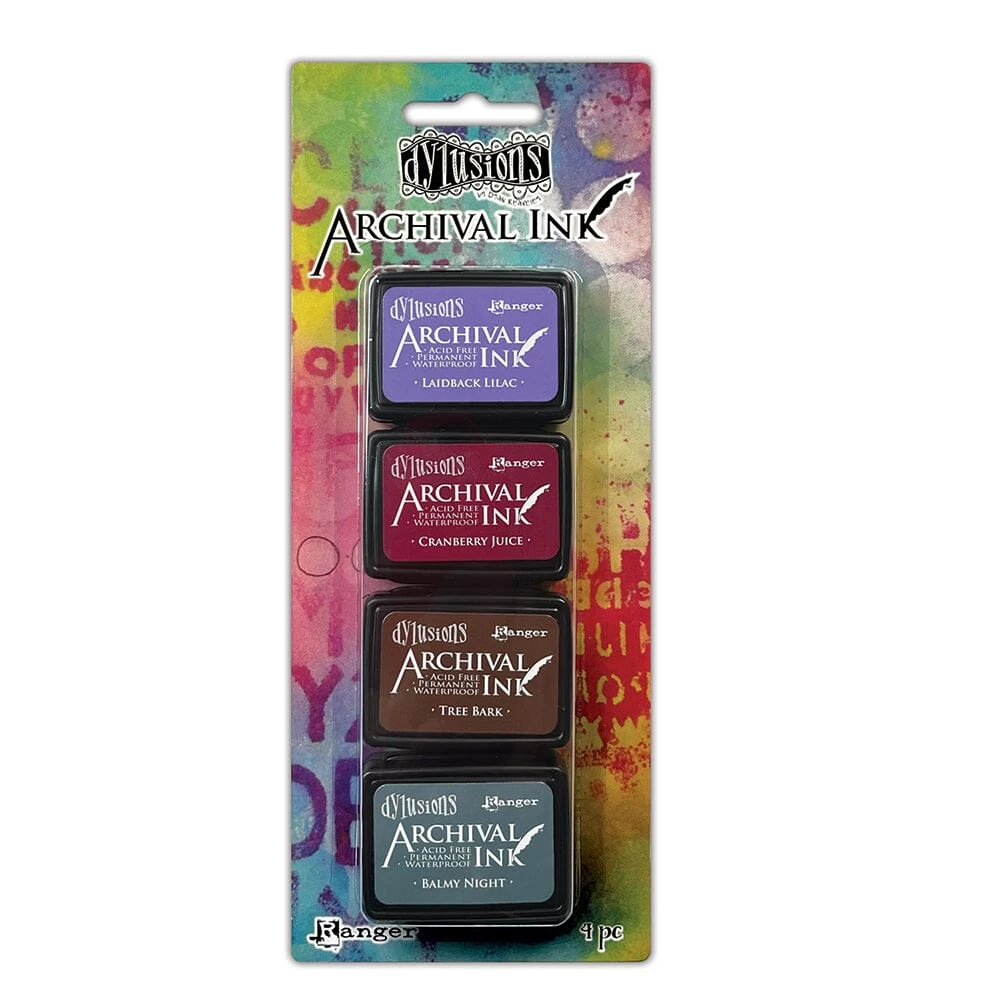 Dylusions Mini Archival Ink Kit #4 3 Dylusions Mini Archival Ink Kit #4