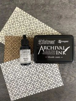 Tim Holtz Distress® Archival Ink™ 4-pack -RANGER ART SUPPLIES AMPK77947 DistressArchivalInkPadStack BlackSoot 7fbcfbd8 7ad1 48d0 86f6 dee9181e7d44
