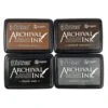 Tim Holtz Distress® Archival Ink™ 4-pack 2 Tim Holtz Distress® Archival Ink™ 4-pack -RANGER ART SUPPLIES AMPK77947 DistressArchival InkPadStack Open