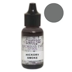 Tim Holtz Distress® Archival Re-Inker Hickory Smoke .5 Oz