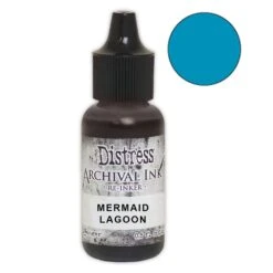 Tim Holtz Distress® Archival Re-Inker Mermaid Lagoon .5 Oz