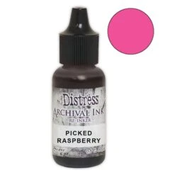 Tim Holtz Distress® Archival Re-Inker Picked Raspberry .5 Oz