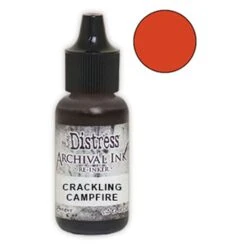 Tim Holtz Distress® Archival Re-Inker Crackling Campfire .5 Oz