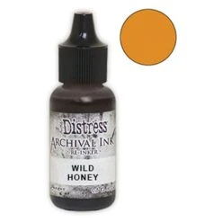 Tim Holtz Distress® Archival Re-Inker Wild Honey .5 Oz