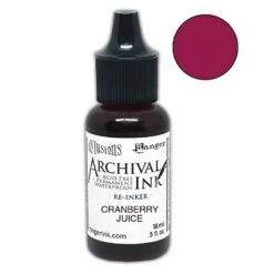 Dylusions Archival Re-Inker Cranberry Juice 0.5oz