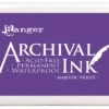Jumbo Archival Ink™ Pads Majestic Violet -RANGER ART SUPPLIES ArchivalInkPad No3 Majesticviolet