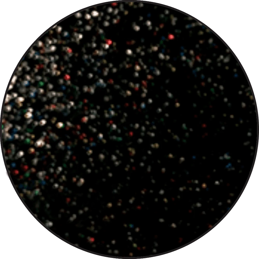 Embossing Powder Black Sparkle, 1oz Jar 4 Embossing Powder Black Sparkle, 1oz Jar - Image 2