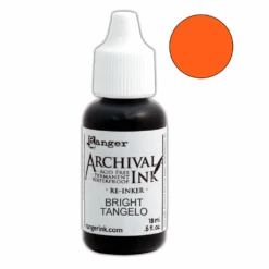 Archival Ink™ Pads Re-Inker Bright Tangelo, 0.5oz