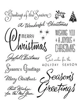 Tim Holtz Cling Mount Stamp Christmas Time #3 3 Tim Holtz Cling Mount Stamp Christmas Time #3