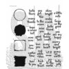 Tim Holtz Cling Mount Stamp Note Quotes 2 Tim Holtz Cling Mount Stamp Note Quotes -RANGER ART SUPPLIES CMS463 NOTE QUOTES