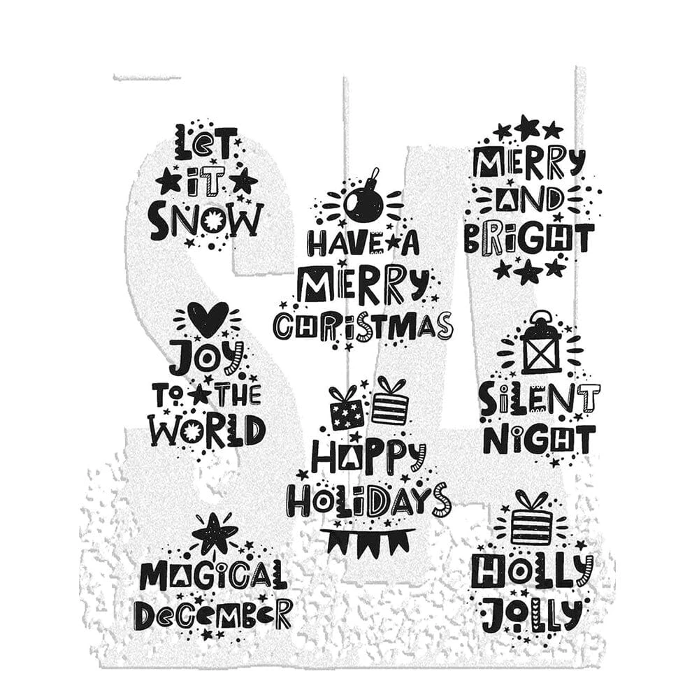 Tim Holtz Stampers Anonymous Cling Mount Stamp Holiday WhatNots 3 Tim Holtz Stampers Anonymous Cling Mount Stamp Holiday WhatNots