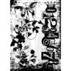 Tim Holtz Stampers Anonymous Cling Mount Stamp Fairy Garden 1 Tim Holtz Stampers Anonymous Cling Mount Stamp Fairy Garden -RANGER ART SUPPLIES COM029 FAIRY GARDEN 01