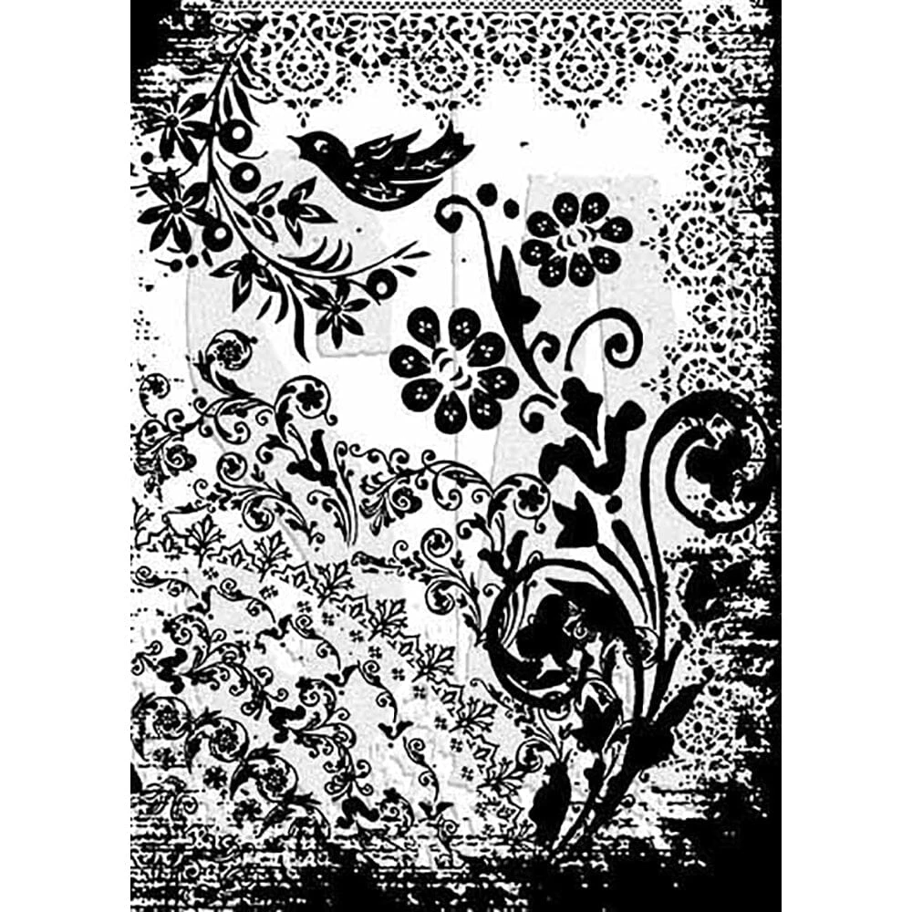 Tim Holtz Stampers Anonymous Cling Mount Stamp Tattoo You 3 Tim Holtz Stampers Anonymous Cling Mount Stamp Tattoo You