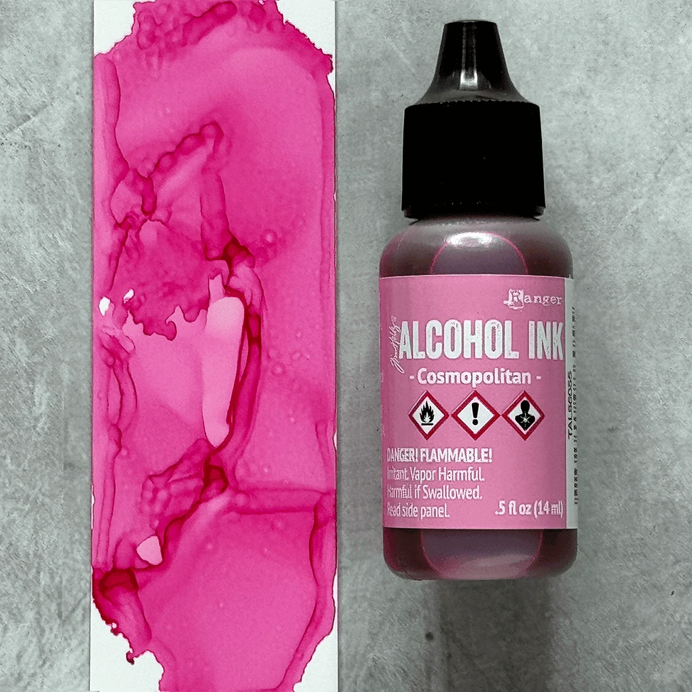 Tim Holtz® Alcohol Ink Cosmopolitan, 0.5oz 4 Tim Holtz® Alcohol Ink Cosmopolitan, 0.5oz - Image 2