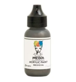 Dina Wakley Media Acrylic Paint Medieval, 1oz