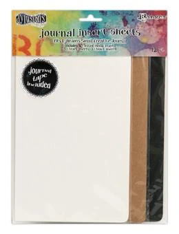 Dylusions Creative Journal Small Insert Sheets, 12pc 3 Dylusions Creative Journal Small Insert Sheets, 12pc