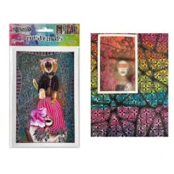 Dylusions Postcard Image Set 4 -RANGER ART SUPPLIES DYA85850 Dylusions Postcards Set4 03 14f78127 9b2c 4615 9295 8a04299a7eda