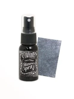 Dylusions Shimmer Spray Black Marble, 1oz