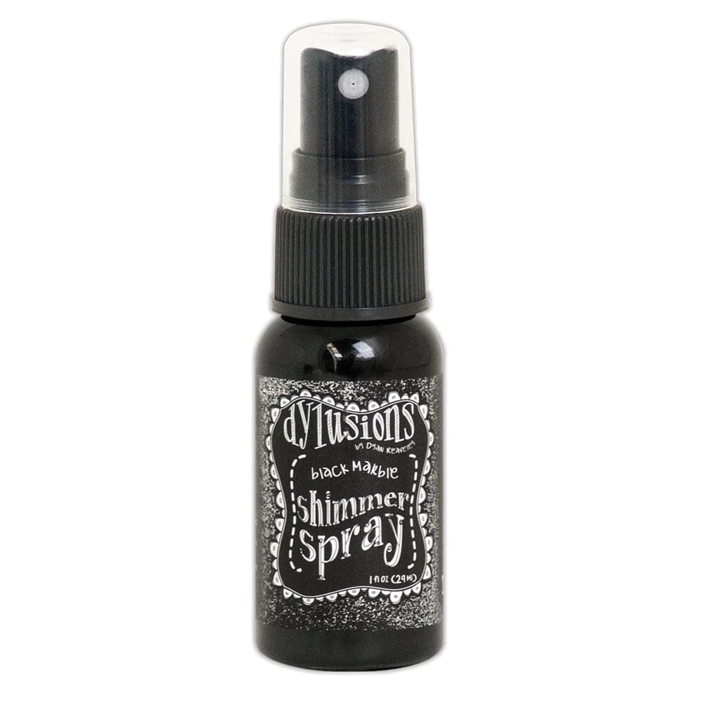 Dylusions Shimmer Spray Black Marble, 1oz 5 Dylusions Shimmer Spray Black Marble, 1oz - Image 3