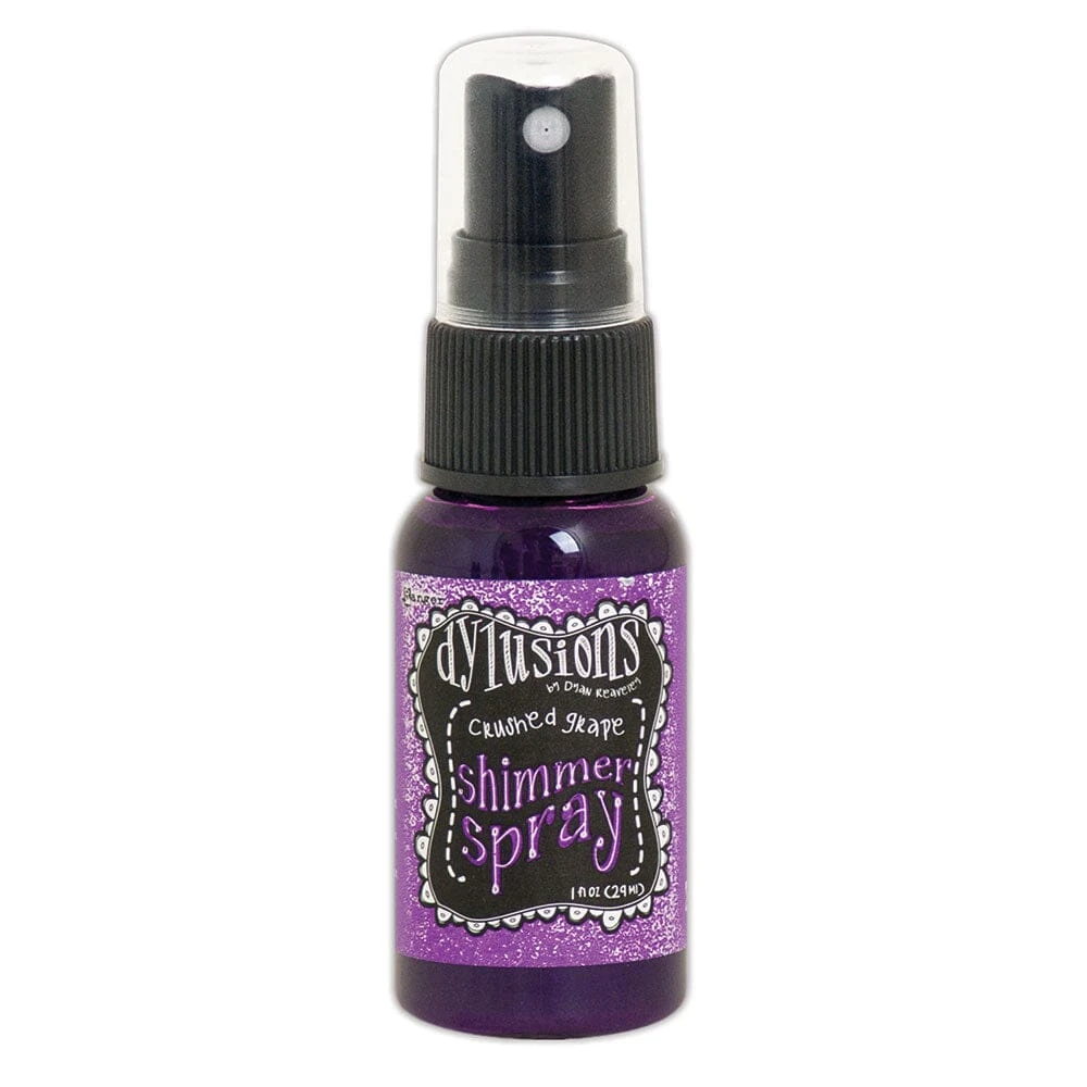 Dylusions Shimmer Spray Crushed Grape 3 Dylusions Shimmer Spray Crushed Grape