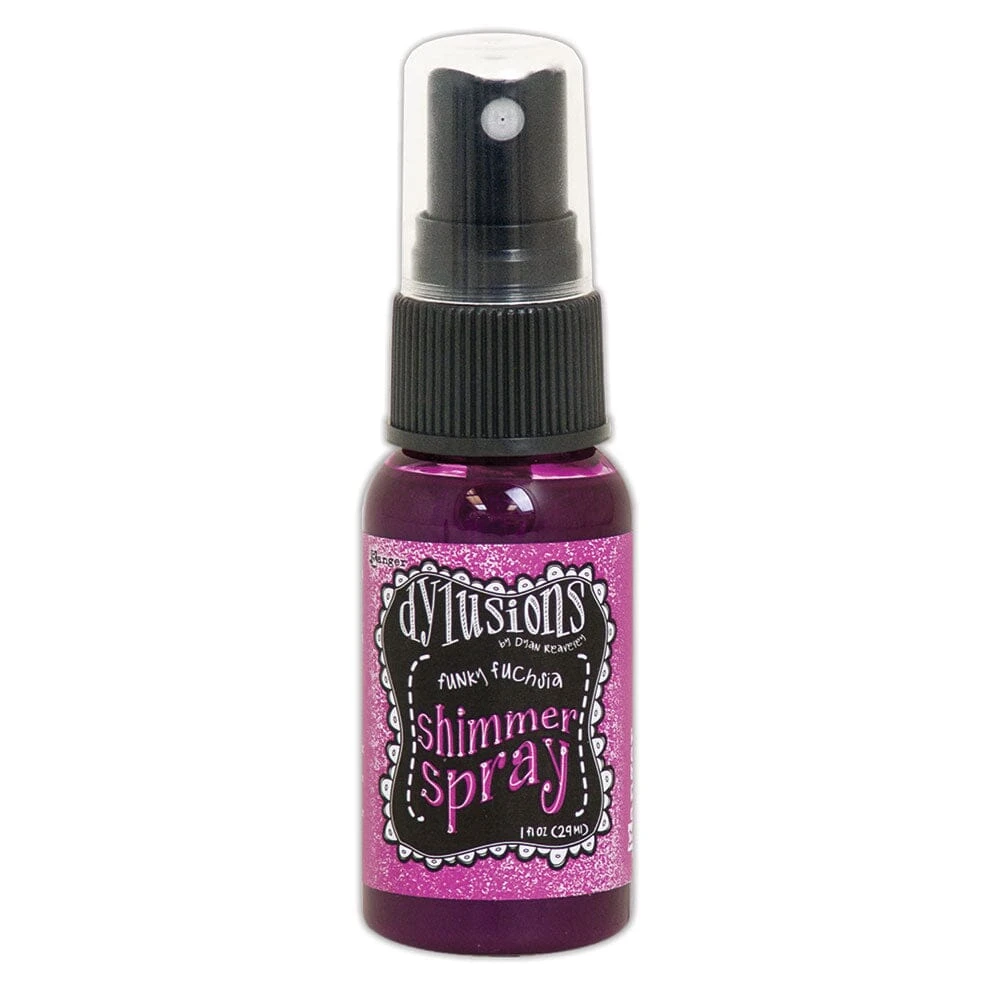 Dylusions Shimmer Spray Funky Fuchsia, 1oz 3 Dylusions Shimmer Spray Funky Fuchsia, 1oz