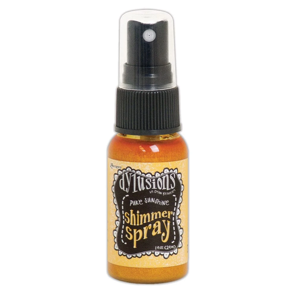 Dylusions Shimmer Spray Pure Sunshine, 1oz 3 Dylusions Shimmer Spray Pure Sunshine, 1oz