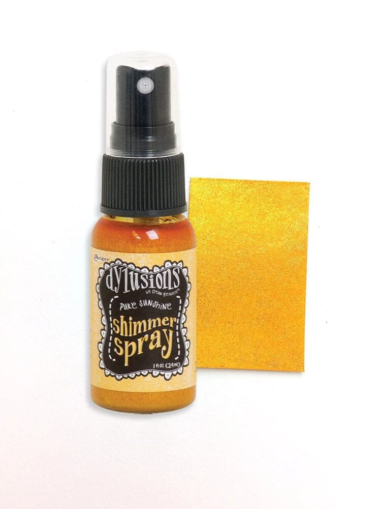 Dylusions Shimmer Spray Pure Sunshine, 1oz 4 Dylusions Shimmer Spray Pure Sunshine, 1oz - Image 2