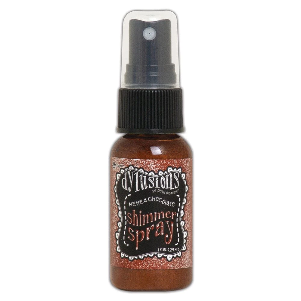 Dylusions Shimmer Spray Melted Chocolate 3 Dylusions Shimmer Spray Melted Chocolate