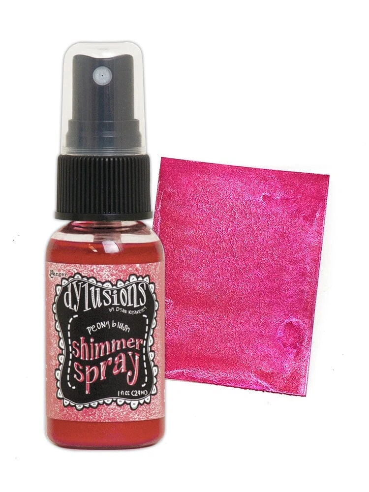 Dylusions Shimmer Spray Peony Blush 4 Dylusions Shimmer Spray Peony Blush - Image 2