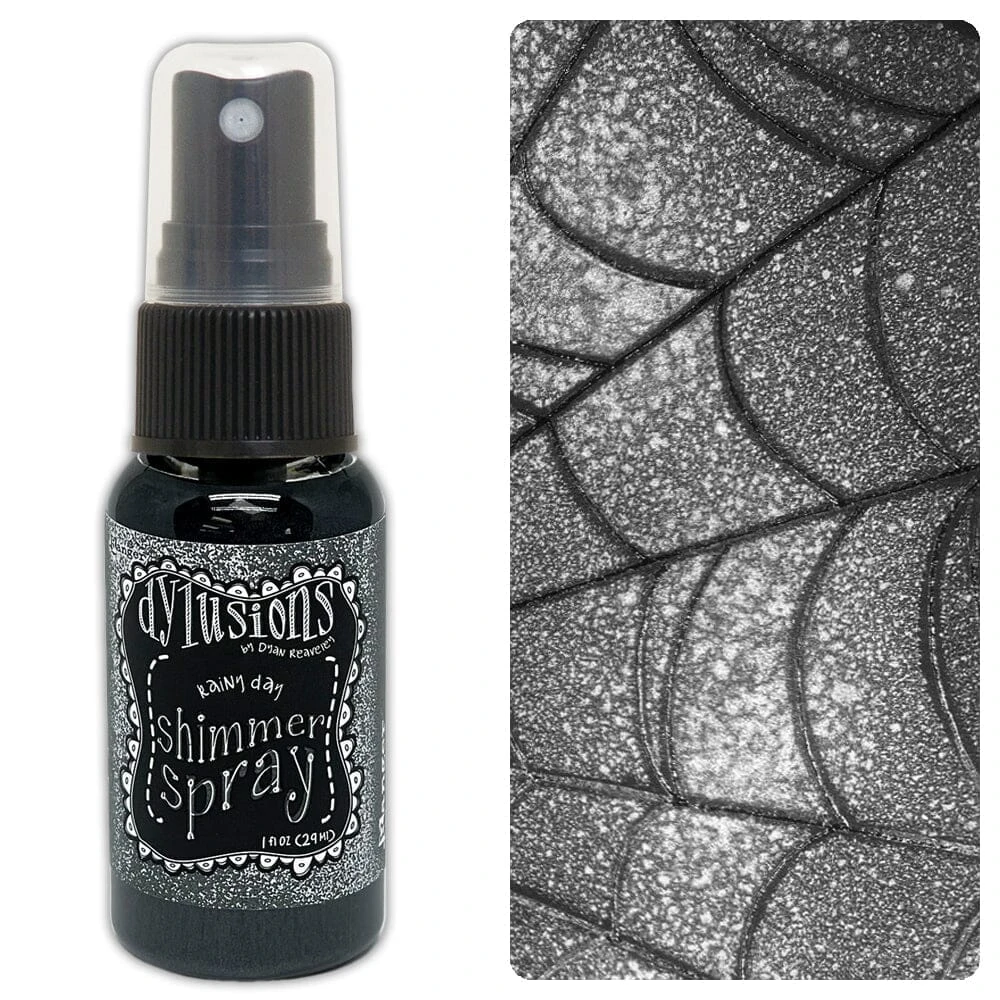 Dylusions Shimmer Spray Rainy Day, 1oz 4 Dylusions Shimmer Spray Rainy Day, 1oz - Image 2