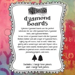 Dylusions Dyamond Boards - Large Trees & Bells 7 Dylusions Dyamond Boards - Large Trees & Bells -RANGER ART SUPPLIES DYM86772 TreesAndBells Lg 02 4af783b2 2f63 491f 94de 8a1229940996