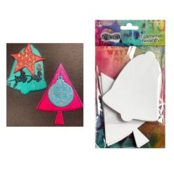 Dylusions Dyamond Boards Bundle 12 Dylusions Dyamond Boards Bundle -RANGER ART SUPPLIES DYM86772 TreesAndBells Lg 03 90f419a7 deab 47f8 a4b3 026fa1b97c0c
