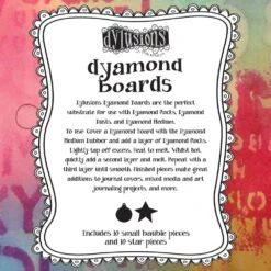 Dylusions Dyamond Boards - Small Baubles & Stars 7 Dylusions Dyamond Boards - Small Baubles & Stars -RANGER ART SUPPLIES DYM86789 DyamondBoards BaublesAndStars Sm 02 0be0c70c e8ce 4051 9508 b1ce711c729c