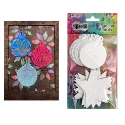 Dylusions Dyamond Boards Bundle 13 Dylusions Dyamond Boards Bundle -RANGER ART SUPPLIES DYM86789 DyamondBoards BaublesAndStars Sm 03 2a6b0d45 89fa 47a5 99b6 a27a9ed9a8c8