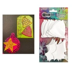 Dylusions Dyamond Boards Bundle 14 Dylusions Dyamond Boards Bundle -RANGER ART SUPPLIES DYM86833 DyamondBoards BellsAndHollySm 03 4240ad4e 83b0 4100 856e ef8af511d792
