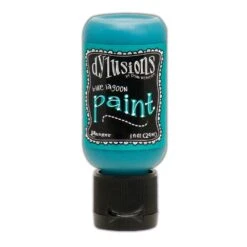 Dylusions Flip Cap Paint Blue Lagoon, 1oz
