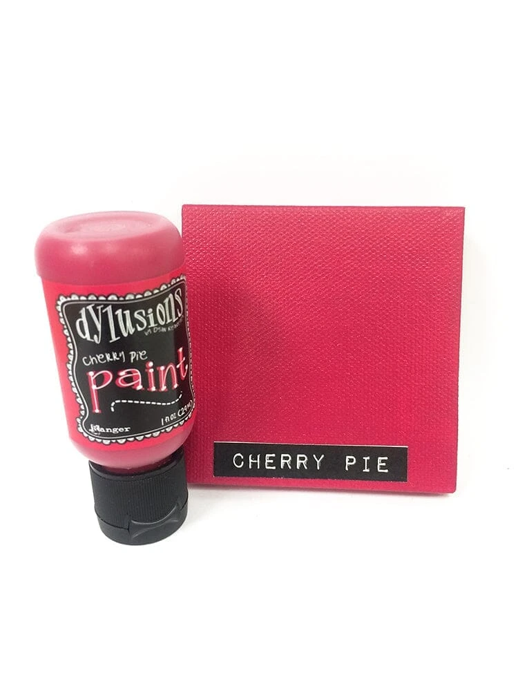 Dylusions Flip Cap Paint Cherry Pie, 1oz 4 Dylusions Flip Cap Paint Cherry Pie, 1oz - Image 2
